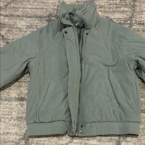 And Now This Green Corduroy Jacket